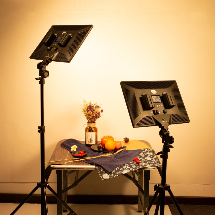 Pixel P50 Dual Color Temperature Flat Panel Fill Light 45W Soft Outdoor Shooting Fill Light For Straight Photography(Lamp+US Plug Adapter) - free shipping - PMC TechLife - Order now!