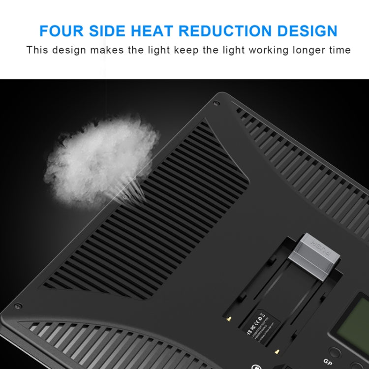 Pixel P50 Dual Color Temperature Flat Panel Fill Light 45W Soft Outdoor Shooting Fill Light For Straight Photography(Lamp+US Plug Adapter) - free shipping - PMC TechLife - Order now!