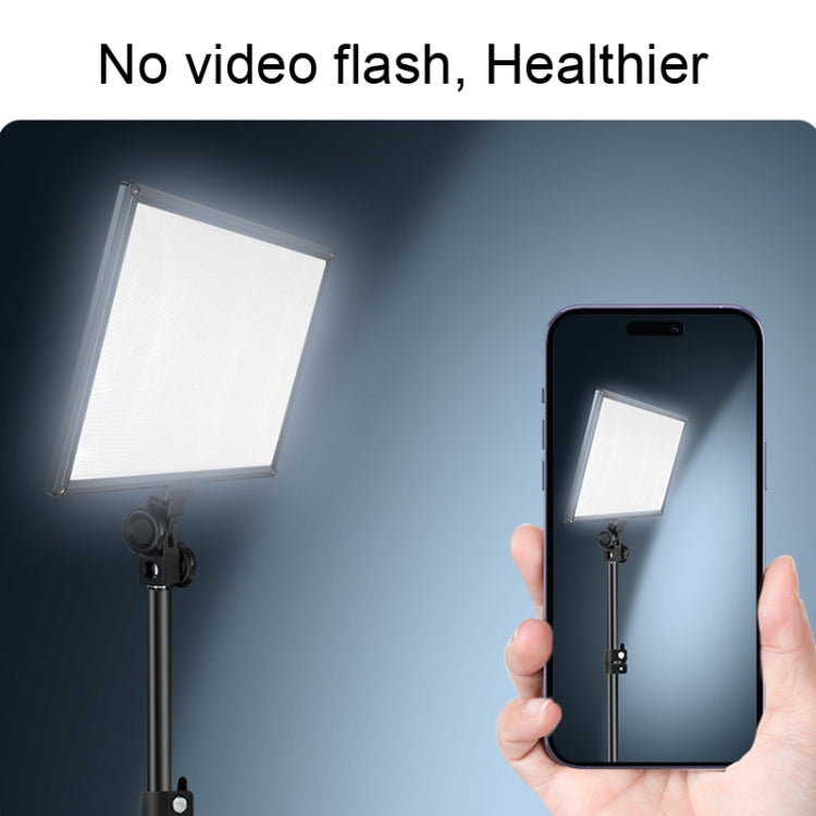 Pixel P50 Dual Color Temperature Flat Panel Fill Light 45W Soft Outdoor Shooting Fill Light For Straight Photography(Lamp+US Plug Adapter) - free shipping - PMC TechLife - Order now!