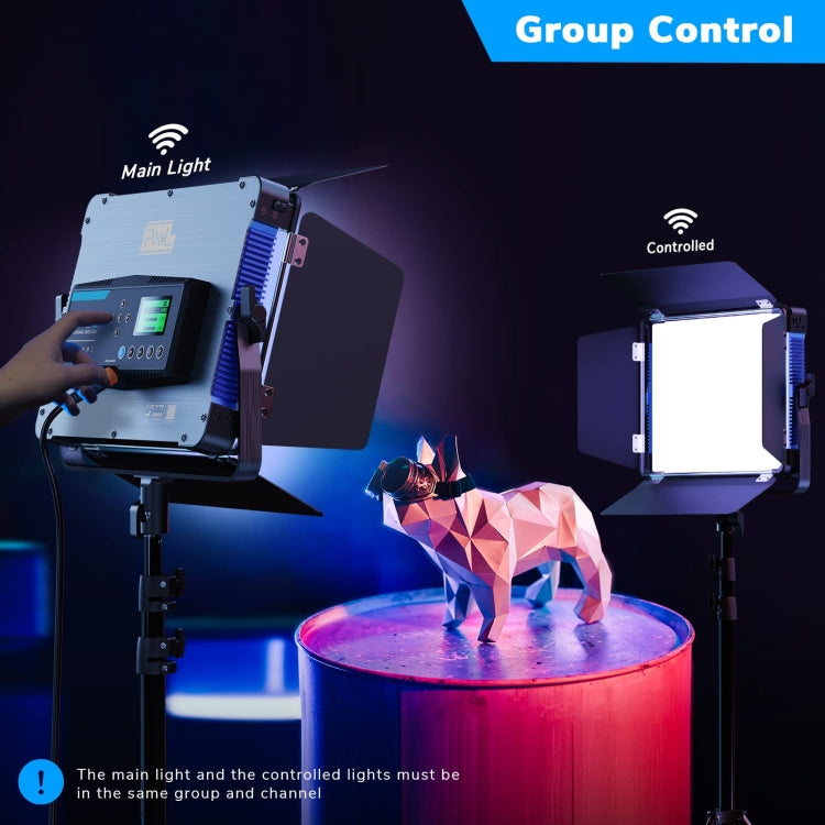Pixel P80 60W 2600-10000K 542 LEDs Photography Fill Light Support Mobile APP Remote Control,UK Plug - free shipping - PMC TechLife - Order now!