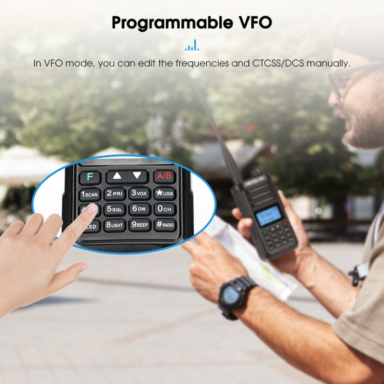 RETEVIS RA89 UV Dual-segment IP68 Waterproof Dual-guard Dual-standby Walkie Talkie(US Frequency 144-148/420-450MHz) - free shipping - PMC TechLife - Order now!