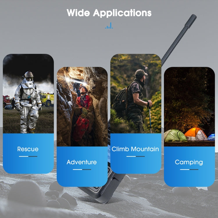 RETEVIS RA89 UV Dual-segment IP68 Waterproof Dual-guard Dual-standby Walkie Talkie(US Frequency 144-148/420-450MHz) - free shipping - PMC TechLife - Order now!