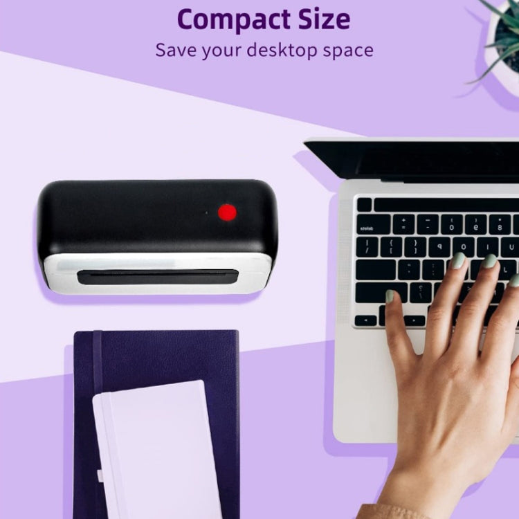 Phomemo PM246S Address Label Printer Thermal Paper Express E-Manifest Printer, Size: EU(Black) - free shipping - PMC TechLife - Order now!