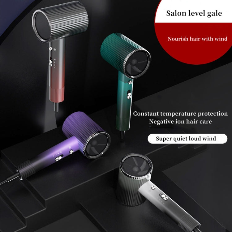 1600W Negative Ion Hair Dryer With  3 Speed Adjustment,CN Plug Standard Edition(Purple) - free shipping - PMC TechLife - Order now!