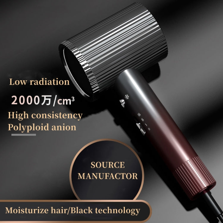 1600W Negative Ion Hair Dryer With  3 Speed Adjustment,CN Plug Standard Edition(Purple) - free shipping - PMC TechLife - Order now!