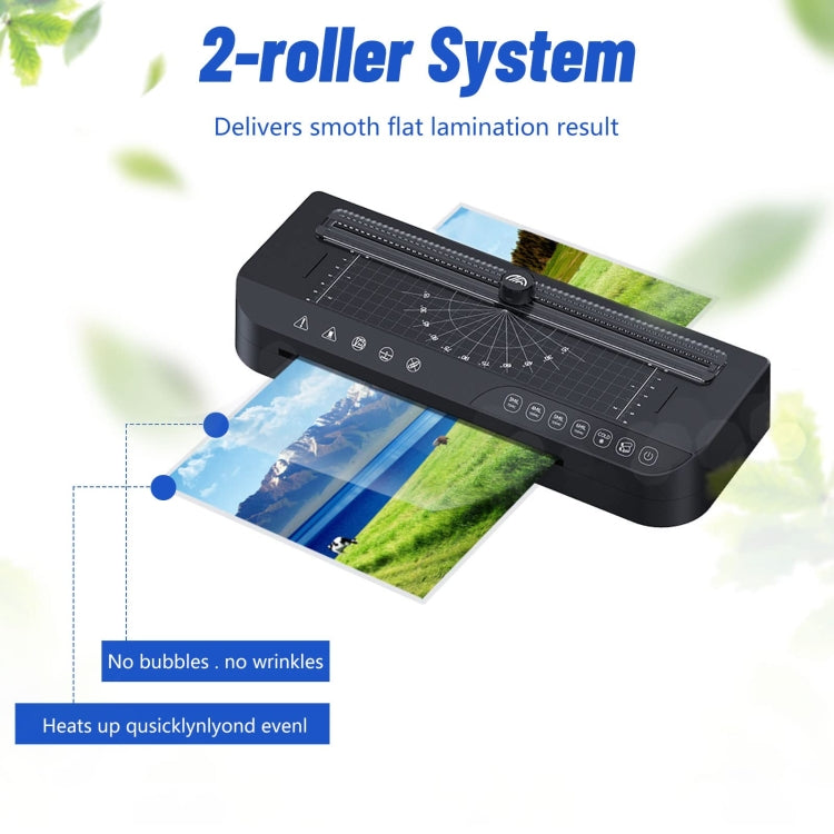 FN338 A4/A5/A6 Photo Laminator With 4 Levels Of Thickness Optional Preheating Alarm(UK Plug) - Photo Film Covering Machine by PMC TechLife | Online Shopping South Africa | PMC TechLife | Buy Now Pay Later Mobicred
