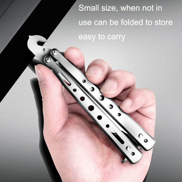 Folding Stone Clearing Hook Safety Hammer Portable Car Tire Cleaning Tool Set(Silver) - free shipping - PMC TechLife - Order now!