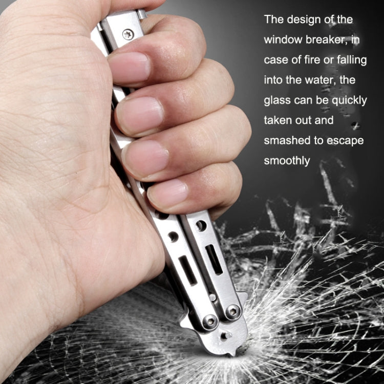 Folding Stone Clearing Hook Safety Hammer Portable Car Tire Cleaning Tool Set(Silver) - free shipping - PMC TechLife - Order now!