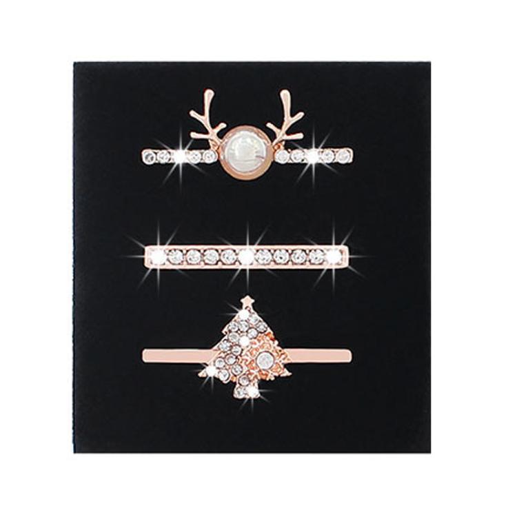 3pcs/Set Smart Watch Silicone Watch Band Decoration Ring(4) - free shipping - PMC TechLife - Order now!