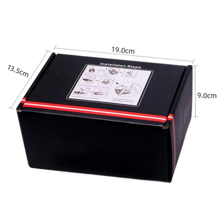 Bicycle Pedal Foot Binding Indoor Exercise Bike Pedal Accessories(Black) - Pedals by PMc TechLife | Online Shopping South Africa | PMc TechLife | Buy Now Pay Later Mobicred