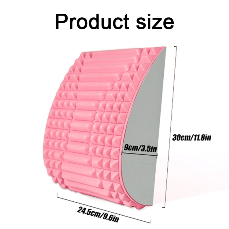 Lumbar Relaxing Massager Spinal Corrective Stretch Exercise Aid, Specification: Solid Color (Purple) - free shipping - PMC TechLife - Order now!