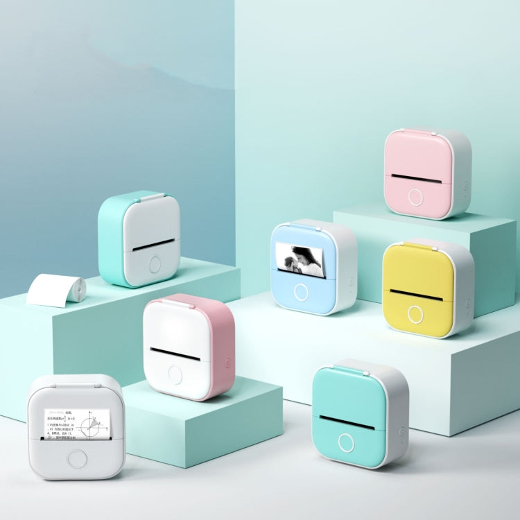 Phomemo T02 Standard Error Mini Pocket Small Portable Bluetooth Phone Photo Label Thermal Printer(Yellow) - free shipping - PMC Jewellery - Order now!