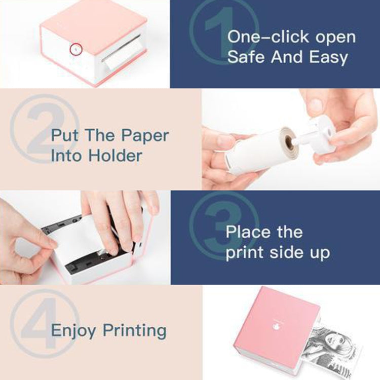 Phomemo M02-BK Pocket Small Bluetooth Portable Photo Thermal Label Wrong Question Printer - free shipping - PMC Jewellery - Order now!