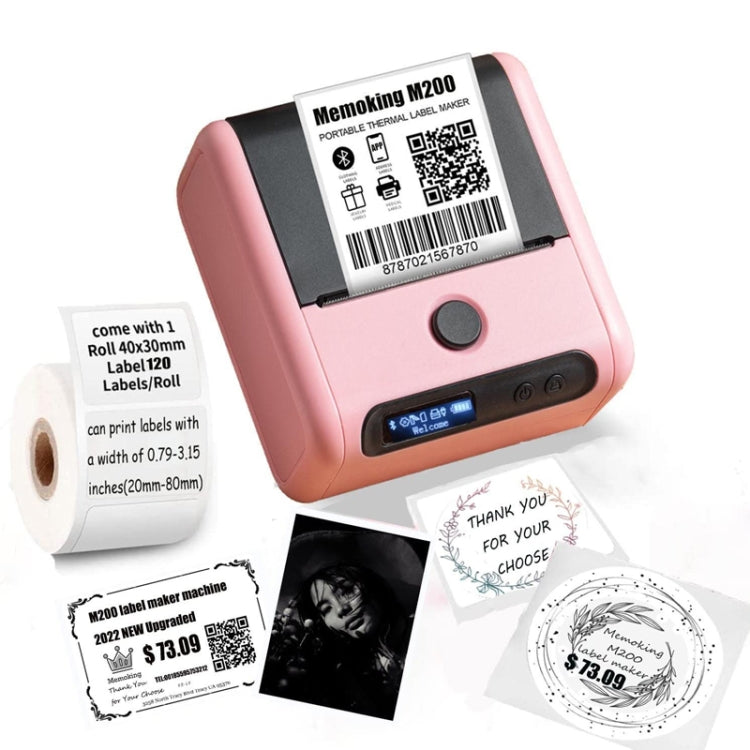Phomemo M200 QR Code Tag Handheld Portable Bluetooth Thermal Label Printer(White) - free shipping - PMC Jewellery - Order now!