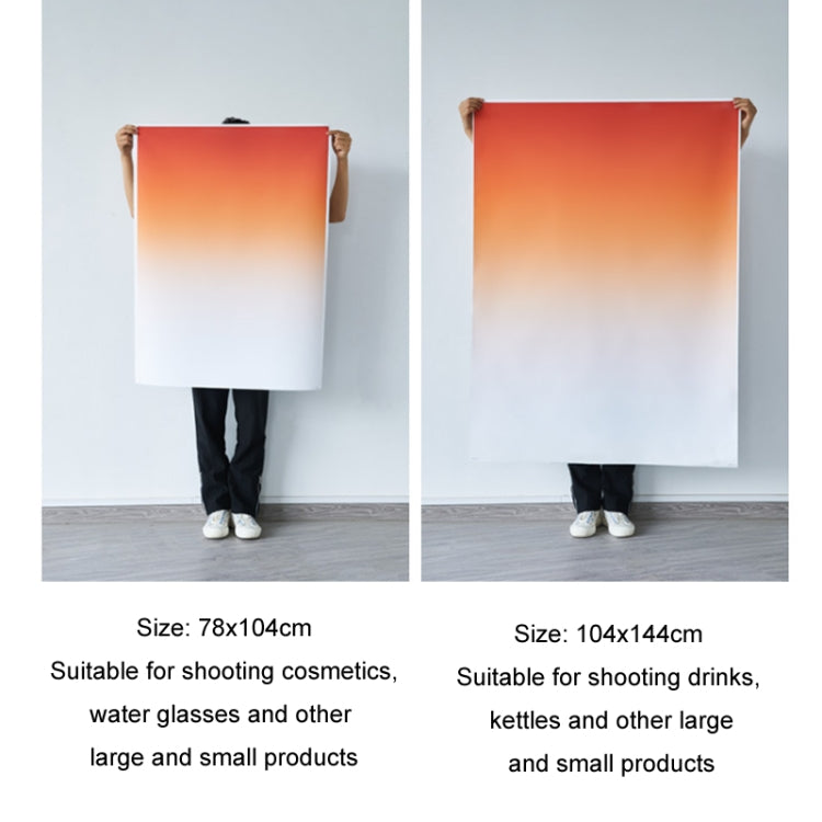 78x106cm Gradient Background Paper Photography Portrait Photo Props(Dream And Spring) - Gradient Color by PMC TechLife | Online Shopping South Africa | PMC TechLife | Buy Now Pay Later Mobicred