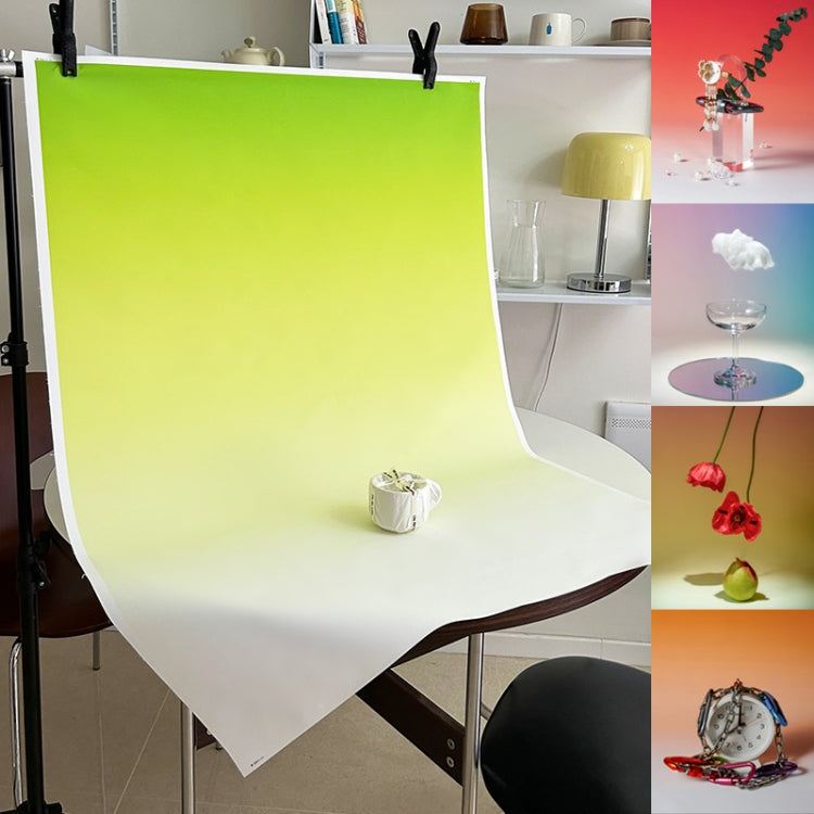 78x106cm Gradient Background Paper Photography Portrait Photo Props(Sunset And Sea) - Gradient Color by PMC TechLife | Online Shopping South Africa | PMC TechLife | Buy Now Pay Later Mobicred