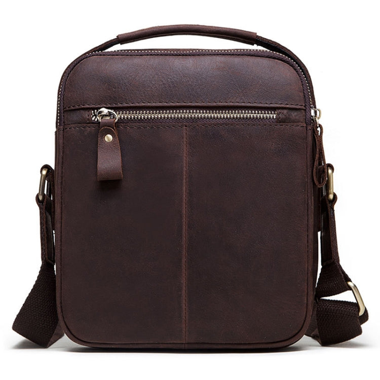 HUMERPAUL Men Shoulder Bag Retro Leather Crossbody Bag(Brown) - free shipping - PMC TechLife - Order now!