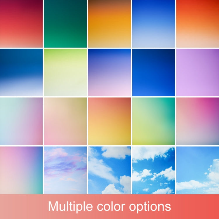 106x144cm Gradient Background Paper Photography Portrait Photo Props(Realm of Clear Sky) - free shipping - PMC TechLife - Order now!