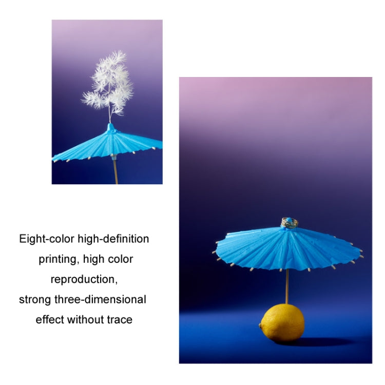 106x144cm Gradient Background Paper Photography Portrait Photo Props(Realm of Clear Sky) - free shipping - PMC TechLife - Order now!