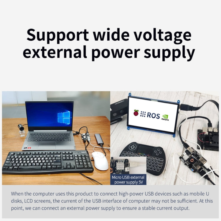 Yahboom USB3.0 HUB Expansion Board ROS Robot Expansion Dock(6000301226) - free shipping - PMC Jewellery - Order now!