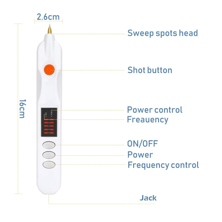 Spot Mole Pen Spot Removal Instrument Home Beauty Instrument, Spec: US  Plug -in Model(Silver) - free shipping - PMC TechLife - Order now!