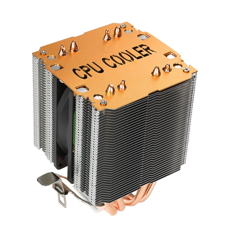 EVESKY 600 Desktop Computer 4 Copper Tube Mute CPU Cooling Fan, Color: Single Fan Without Light - free shipping - PMC Jewellery - Order now!