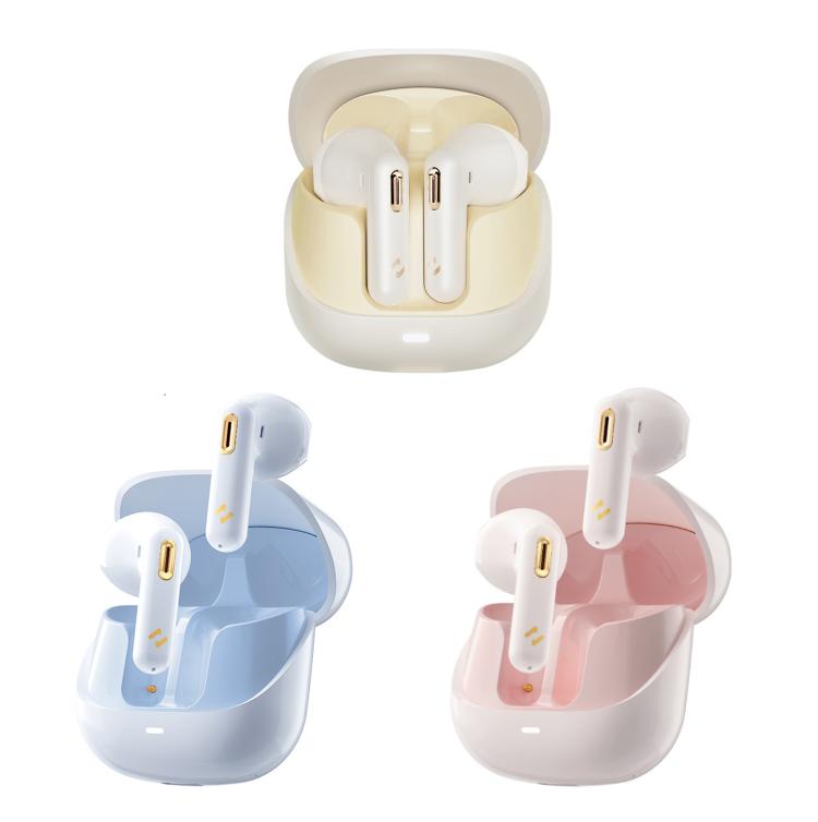 Havit S3 Merle Lite In-Ear ENC Call Noise Reduction Wireless Bluetooth Earphone(Gold White) - free shipping - PMC TechLife - Order now!