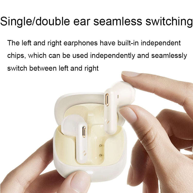 Havit S3 Merle Lite In-Ear ENC Call Noise Reduction Wireless Bluetooth Earphone(Gold White) - free shipping - PMC TechLife - Order now!