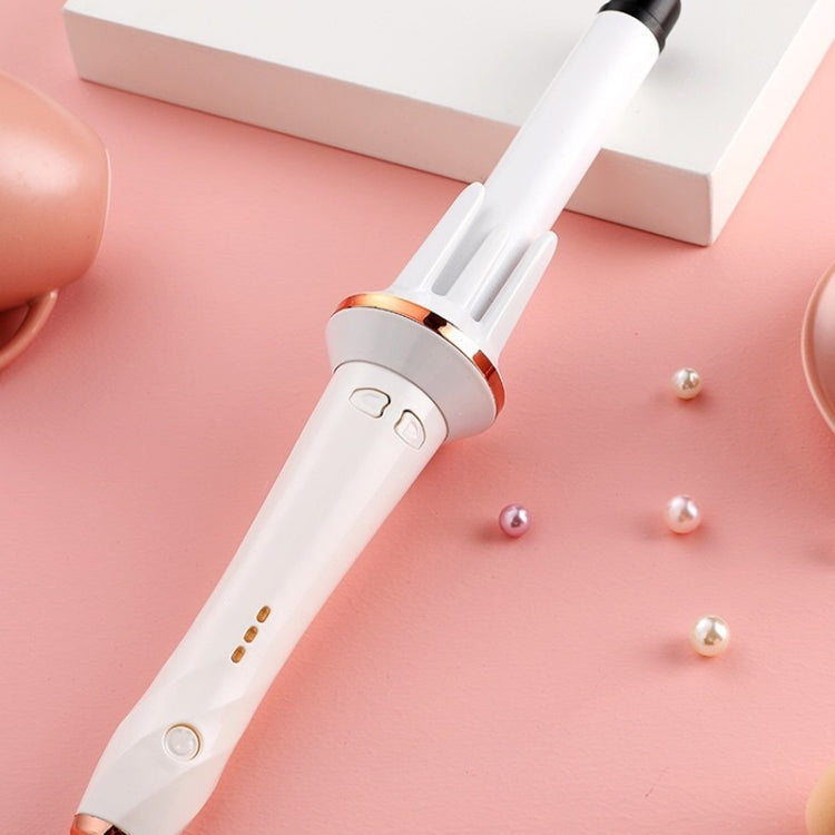 Automatic Curling Iron With Bi-Directional Rotating Ceramic Glaze Coating Hair Care, Plug: US Plug White - free shipping - PMC TechLife - Order now!