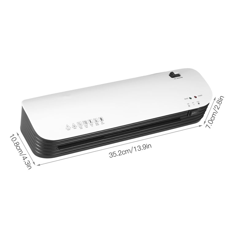 Osmile SL299 A4 Laminator Machine Set With 15 Laminating Pouches Paper Cutter Corner Rounder(EU Plug) - Photo Film Covering Machine by Osmile | Online Shopping South Africa | PMC TechLife | Buy Now Pay Later Mobicred