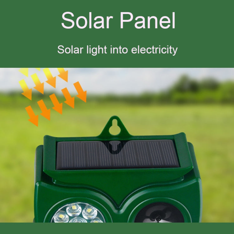 14LEDs Solar Ultrasonic Rat Repeller Outdoor Multifunctional Infrared Sensor Repeller - Outdoor Insect Repellent by PMC TechLife | Online Shopping South Africa | PMC TechLife | Buy Now Pay Later Mobicred