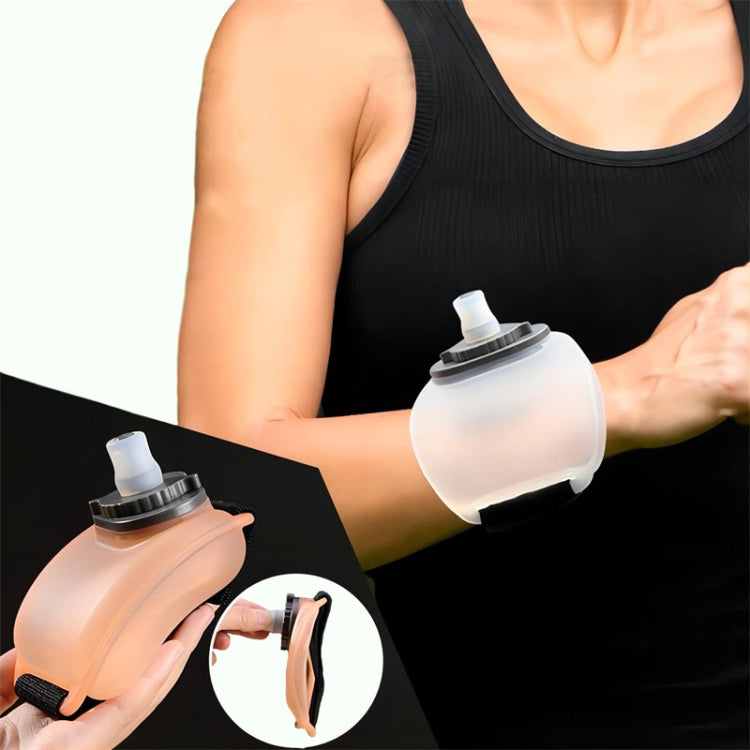 200ml Outdoor Running Wrist Water Bottle Hands Free Sports Cup(Skin Color) - Kettles by PMC TechLife | Online Shopping South Africa | PMC TechLife