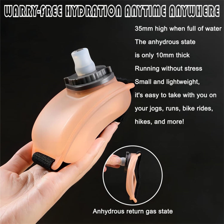 200ml Outdoor Running Wrist Water Bottle Hands Free Sports Cup(Skin Color) - Kettles by PMC TechLife | Online Shopping South Africa | PMC TechLife