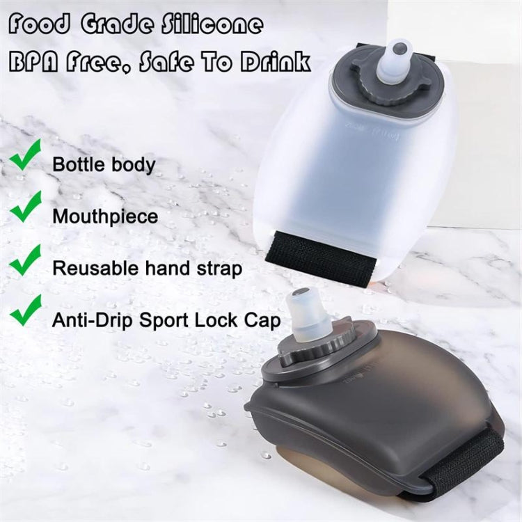 200ml Outdoor Running Wrist Water Bottle Hands Free Sports Cup(Skin Color) - Kettles by PMC TechLife | Online Shopping South Africa | PMC TechLife