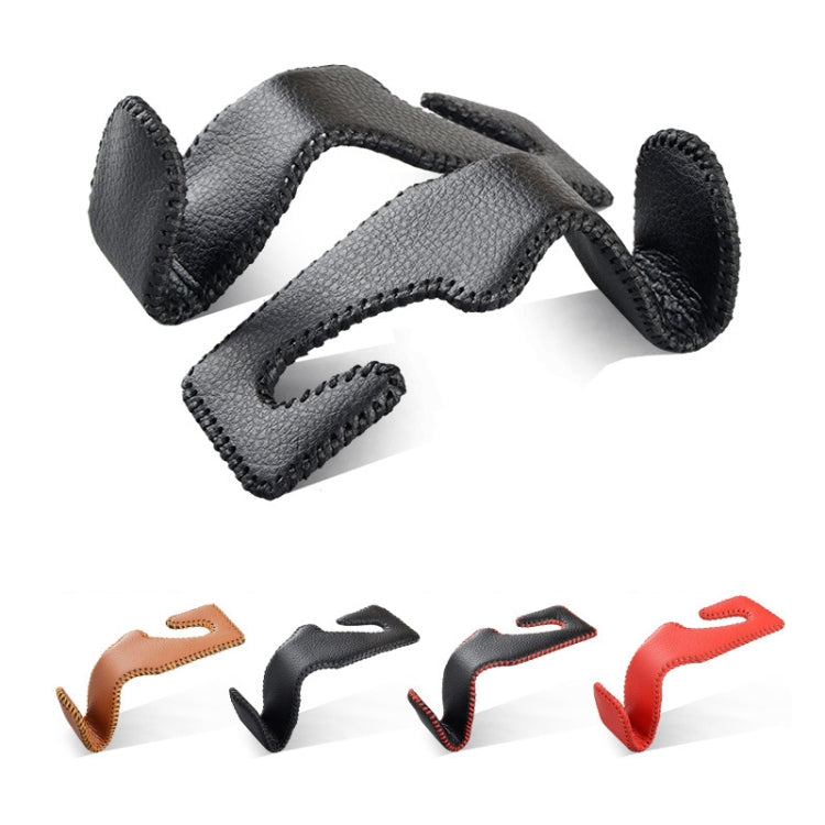 Car Hidden Multi-function Seat Back Seat Small Hook(Black Red) - Auto Fastener & Clips by PMC TechLife | Online Shopping South Africa | PMC TechLife | Buy Now Pay Later Mobicred