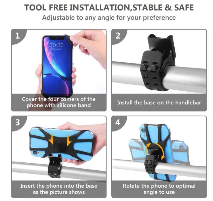 3 In 1 Disassembered Rotating Arm Belt Bag Sports Phone Bag Bracket For 4.5-7 inch Phones(Black) - Other by PMC TechLife | Online Shopping South Africa | PMC TechLife | Buy Now Pay Later Mobicred