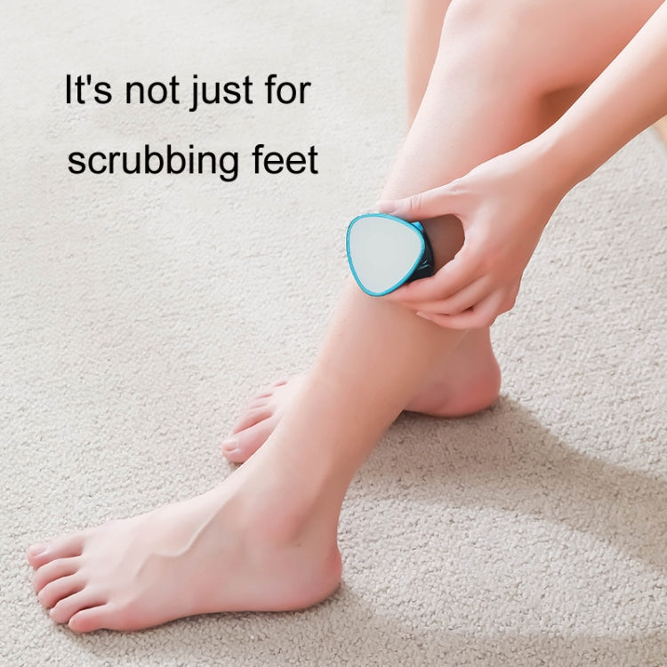 2 In 1 Hair Removal Foot Grinder Foot Peeling Pedicure Tool Epilator(Silver) - free shipping - PMC TechLife - Order now!