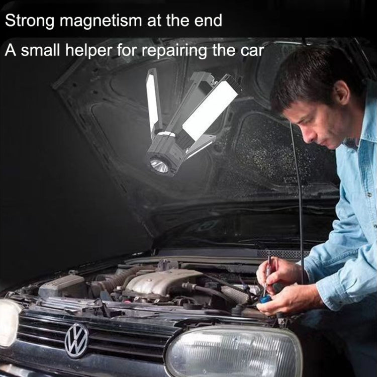 Outdoor Camping Light Folding Lighting Hangable Work Lights Multi-Function Emergency Lights 3000mAh - Camping Lighting by PMc TechLife | Online Shopping South Africa | PMc TechLife | Buy Now Pay Later Mobicred