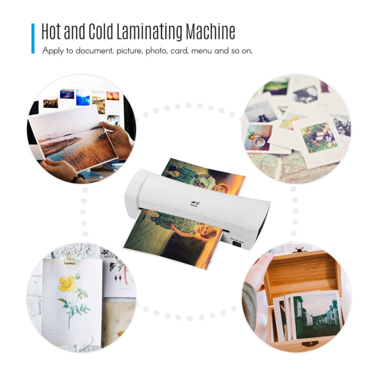 Osmile SL200 A4 Photo Cold and Hot Laminating Machine 340mm/min Speed AU Plug - Photo Film Covering Machine by Osmile | Online Shopping South Africa | PMC TechLife | Buy Now Pay Later Mobicred
