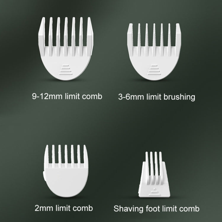 Pet Shaver Cat Dog Paw Hair Clipper Electric Fader, Color: 2 in 1 White - Electric Clipper by PMC TechLife | Online Shopping South Africa | PMC TechLife | Buy Now Pay Later Mobicred