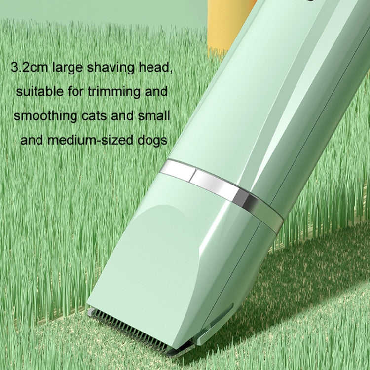 Pet Shaver Cat Dog Paw Hair Clipper Electric Fader, Color: 4 in 1 Green - Electric Clipper by PMC TechLife | Online Shopping South Africa | PMC TechLife