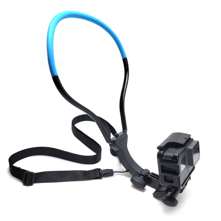 TUYU Camera Neck Holder Mobile Phone Chest Strap Mount  For Video Shooting//POV, Spec: With Phone Clip (Black) - Stand by PMC TechLife | Online Shopping South Africa | PMC TechLife | Buy Now Pay Later Mobicred
