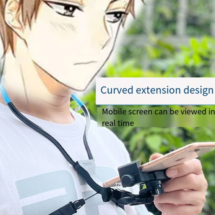 TUYU Camera Neck Holder Mobile Phone Chest Strap Mount  For Video Shooting//POV, Spec: With Phone Clip (Black) - Stand by PMC TechLife | Online Shopping South Africa | PMC TechLife | Buy Now Pay Later Mobicred