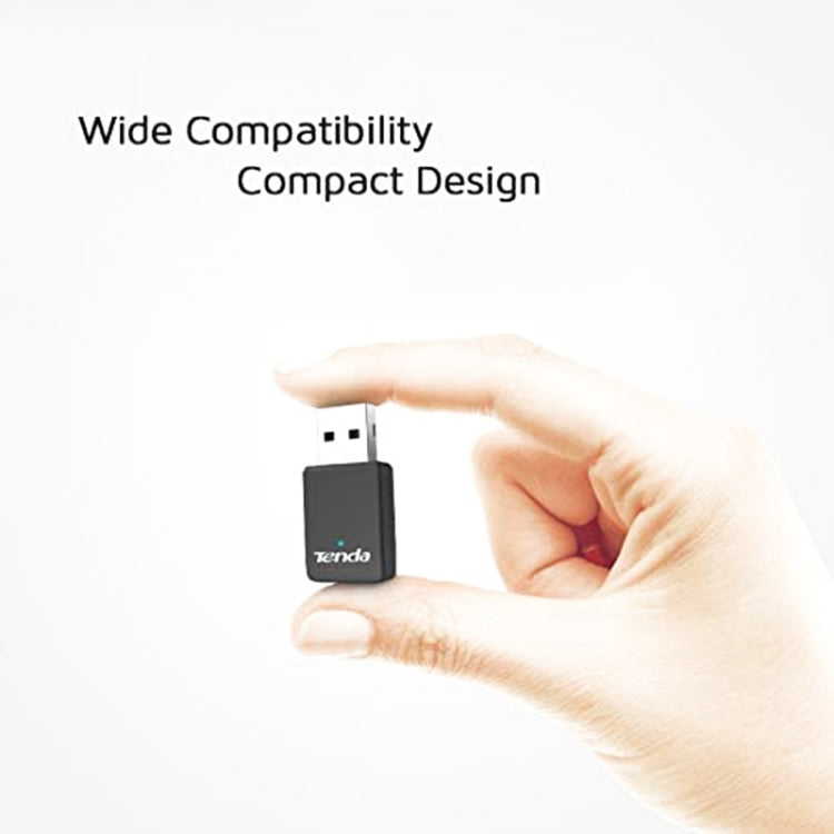 Tenda U9 650Mbs Drive-Free USB Wireless Network Card 5G Dual Band Desktop Laptop WiFi Receiver - free shipping - PMC TechLife - Order now!
