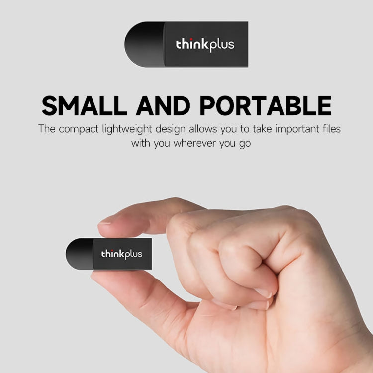 Lenovo ThinkPlus MU222 2.0 Business Office U Disk, Capacity: 64GB(Black) - USB Flash Drives by Lenovo | Online Shopping South Africa | PMC TechLife | Buy Now Pay Later Mobicred