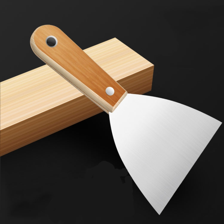 6 inch Stainless Steel Mirror Finish Putty Knife Trowel Cleaning Trowel Painting Tools - Putty Knife by PMC TechLife | Online Shopping South Africa | PMC TechLife | Buy Now Pay Later Mobicred