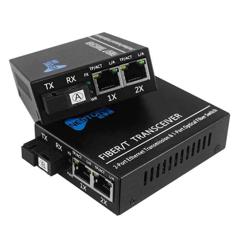 NESTONG 100M Single-Mode Fiber Optic Transceiver POE Photoelectric Converter,CN Plug - free shipping - PMC Jewellery - Order now!