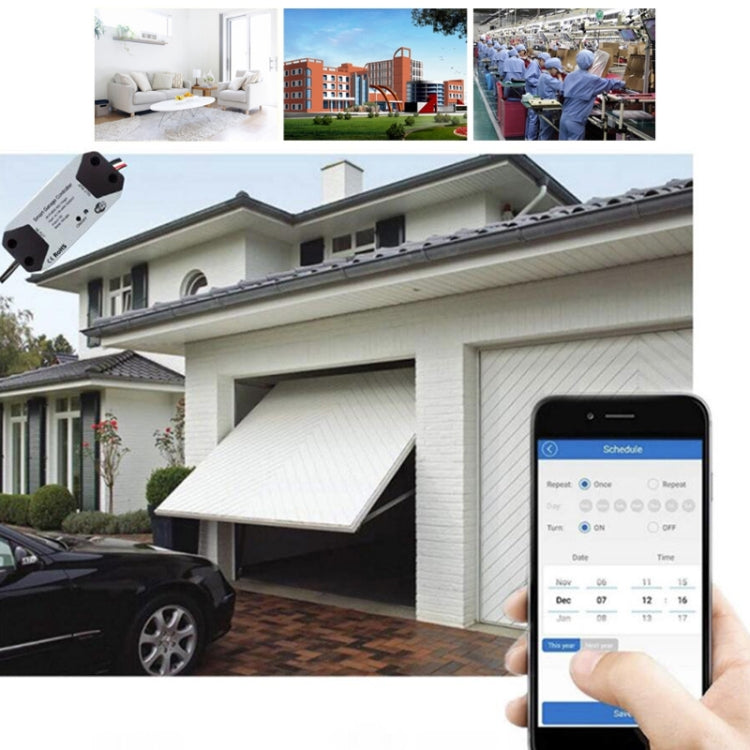 Tuya APP Remote Control WIFI Smart Garage Door Controller, Specification: UK Plug - free shipping - PMC Jewellery - Order now!