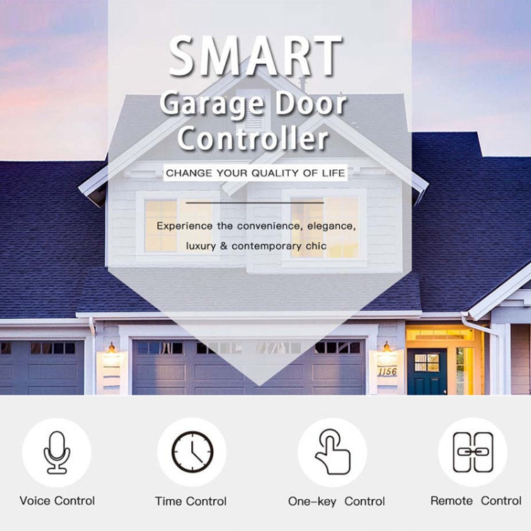 Tuya APP Remote Control WIFI Smart Garage Door Controller, Specification: AU Plug - free shipping - PMC Jewellery - Order now!