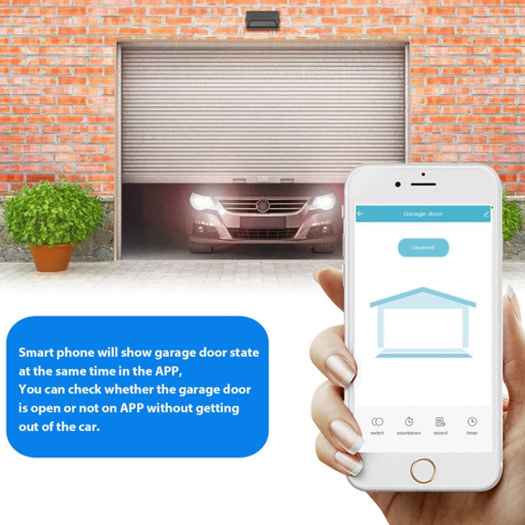 Tuya APP Remote Control WIFI Smart Garage Door Controller, Specification: UK Plug - free shipping - PMC Jewellery - Order now!